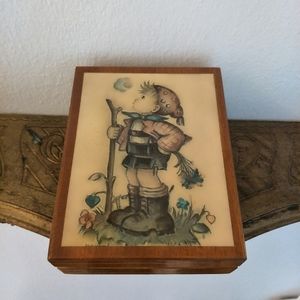 Antique Music Swiss Box